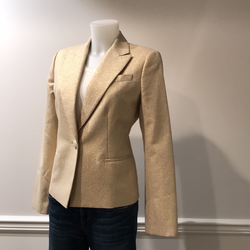 New With Tags Talbots Gold sparkle Jacket